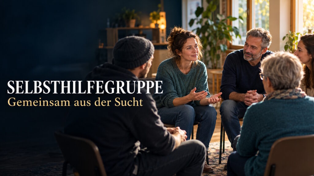 Ilustracja do artykułu: Selbsthilfegruppen bei Sucht: Wie Gemeinschaft auf dem Weg aus der Abhängigkeit hilft