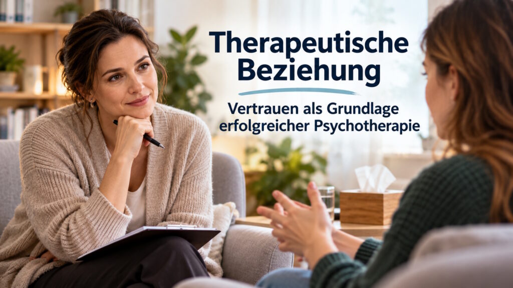 Ilustracja do artykułu: Die therapeutische Beziehung in der Psychotherapie – warum Vertrauen, Empathie und Zusammenarbeit entscheidend sind