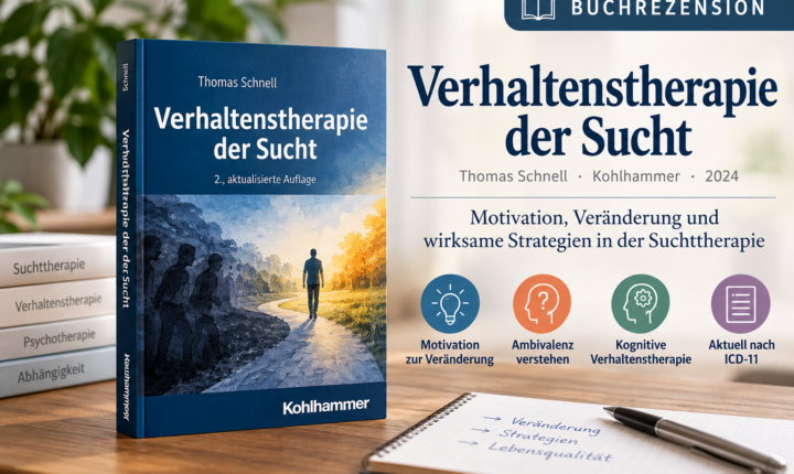 Artikelbild: „Verhaltenstherapie der Sucht“ von Thomas Schnell – Wie moderne Suchttherapie Veränderung möglich macht